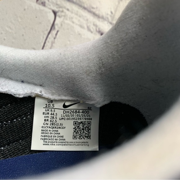 Fragment Design x Sacai x LDV Waffle "Blackened Blue" - Picture 7 of 10